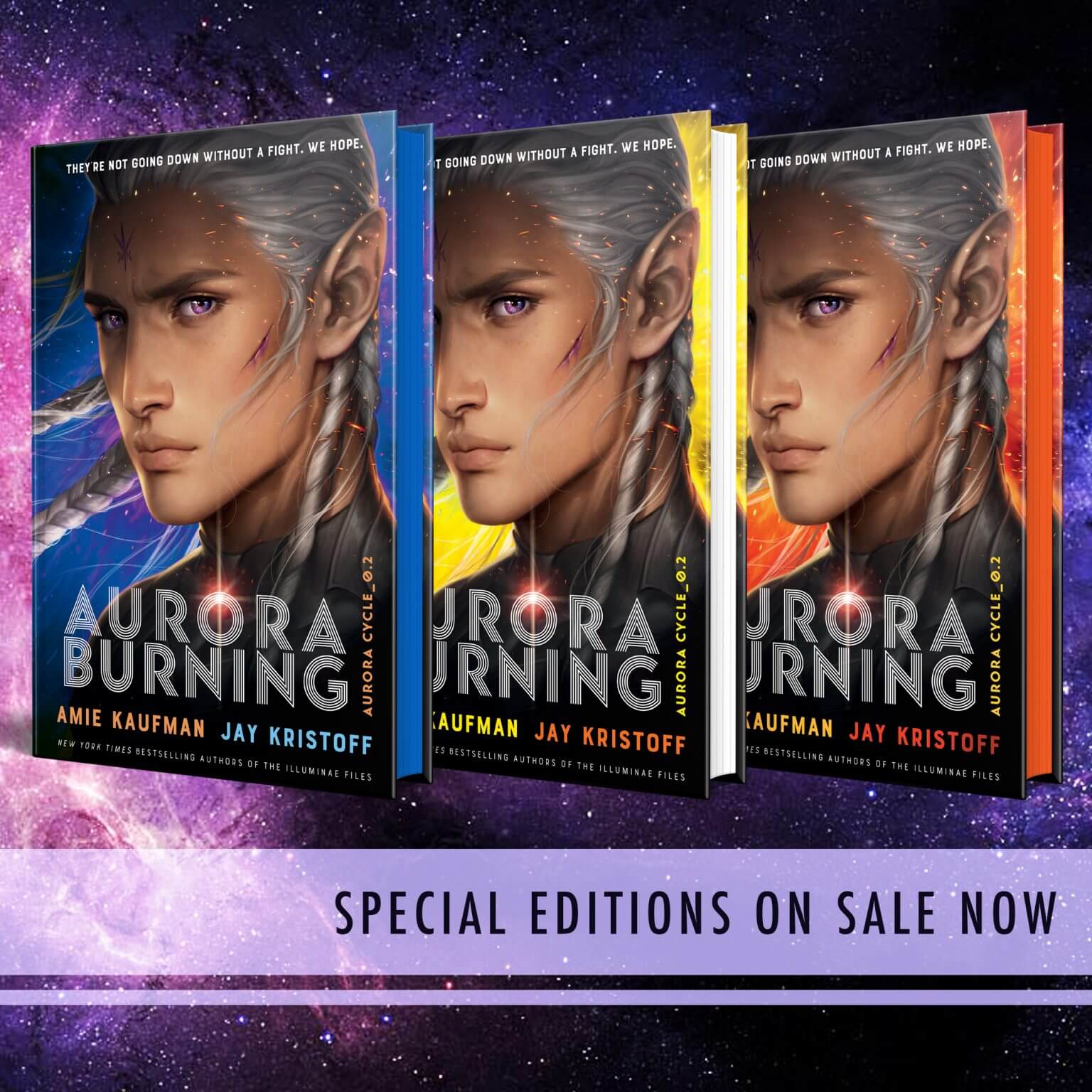 AURORA BURNING preorders - Jay Kristoff